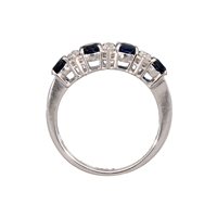 Vicenza - Piazzetta Palladio 2 - Anello Crivelli Donna ZAFFIRO in Oro bianco Zaffiro 1.64 Ct 230-338-248 ZF - 230-338-248 ZF